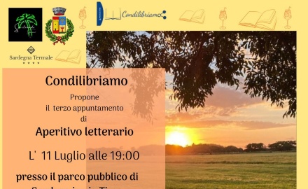 Visualizza la notizia: Condilibriamo propone il terzo appuntamento di Aperitivo letterario "Cronache di Inettitudine" di Dario Urigu Visualizza la notizia: Condilibriamo propone il terzo appuntamento di Aperitivo letterario "Cronache di Inettitudine" di Dario Urigu