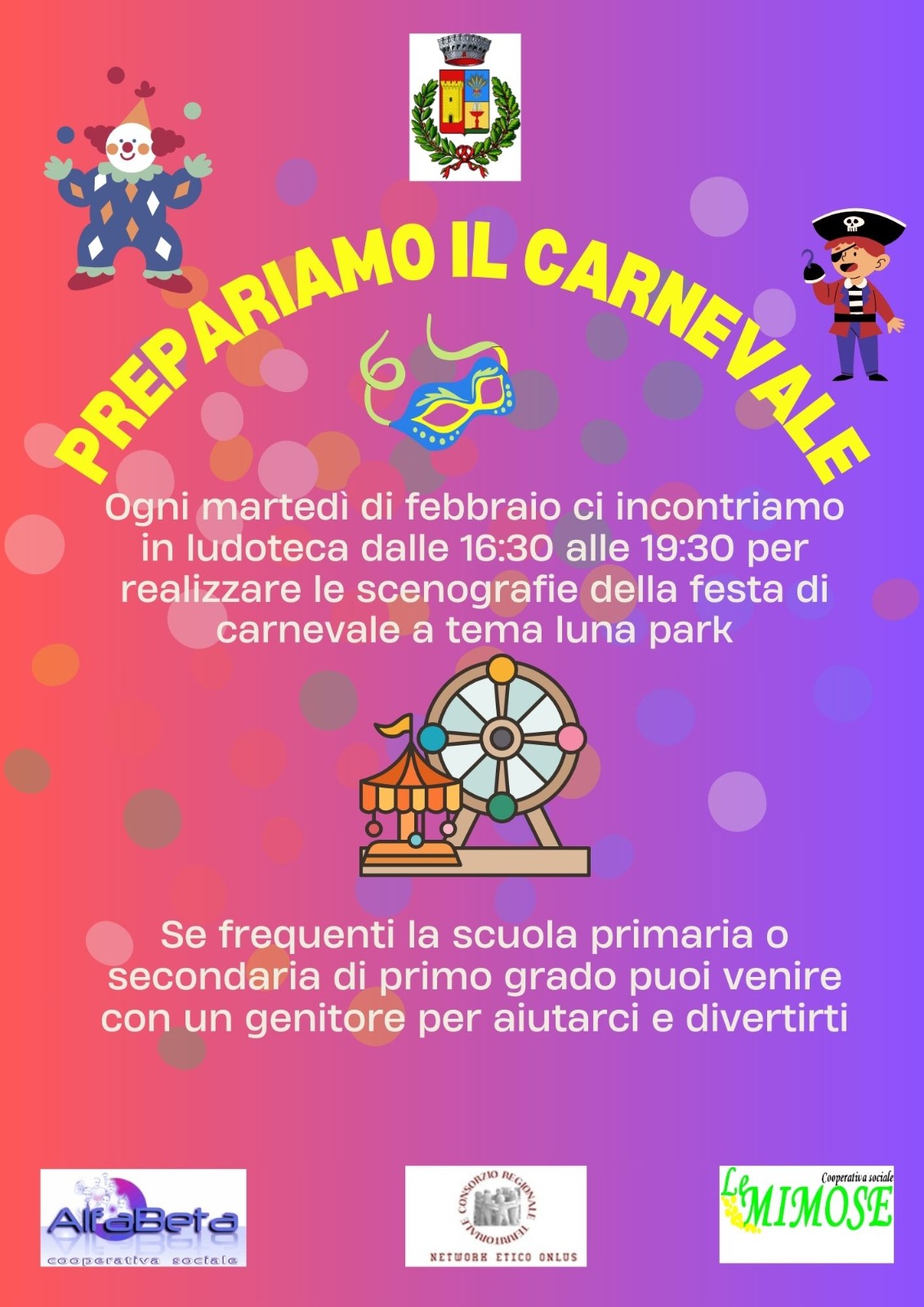 Visualizza la notizia: PREPARIAMO IL CARNEVALE