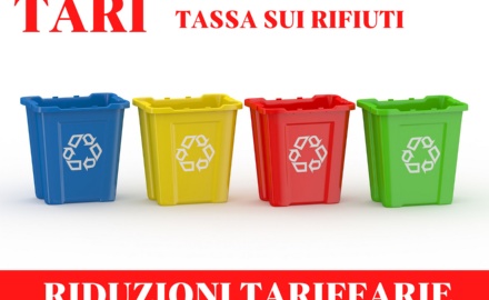 Visualizza la notizia: Tari (Tassa Rifiuti) - richiesta riduzioni/esenzioni scadenza 28 febbraio 2026 Visualizza la notizia: Tari (Tassa Rifiuti) - richiesta riduzioni/esenzioni scadenza 28 febbraio 2026