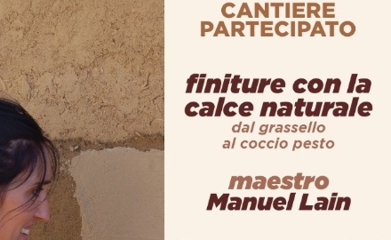 Visualizza la notizia: Cantiere partecipato intonaco forno in Terra cruda Visualizza la notizia: Cantiere partecipato intonaco forno in Terra cruda