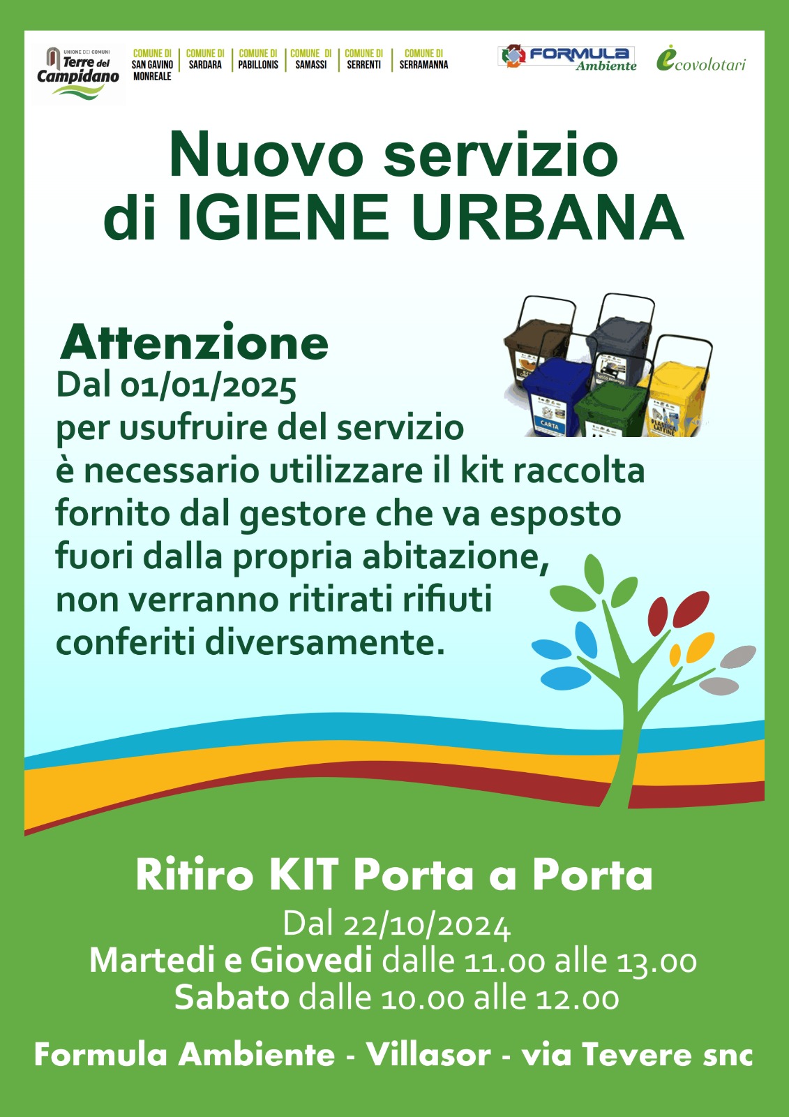 Visualizza la notizia: Servizio di Igiene Urbana