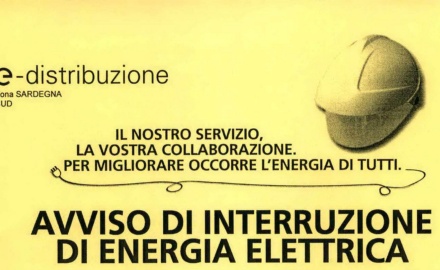 Visualizza la notizia: AVVISO DI INTERRUZIONE DI ENERGIA ELETTRICA Visualizza la notizia: AVVISO DI INTERRUZIONE DI ENERGIA ELETTRICA