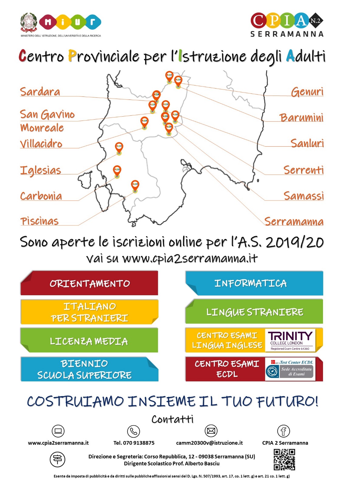Visualizza la notizia: Istruzione degli Adulti - Iscrizioni 