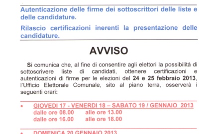 Visualizza la notizia: Elezioni della Camera dei Deputati e del Senato della Repubblica Visualizza la notizia: Elezioni della Camera dei Deputati e del Senato della Repubblica