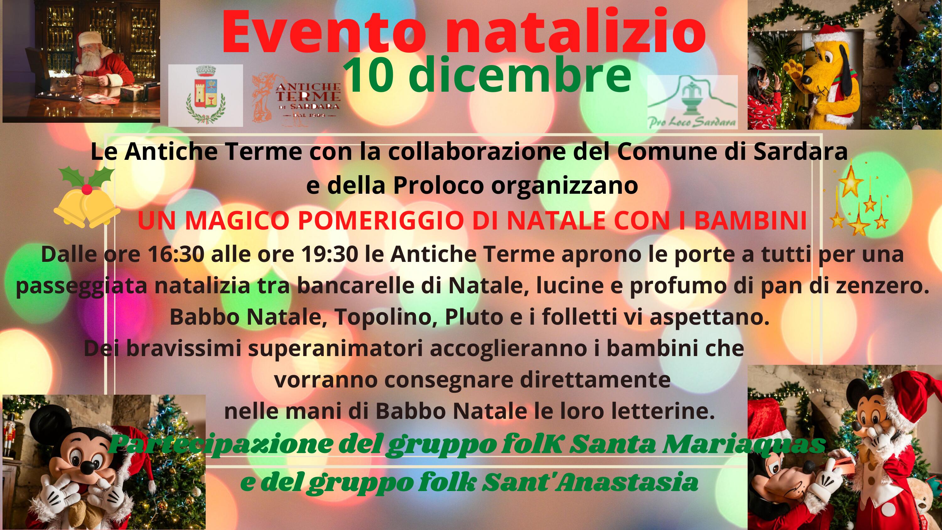 Visualizza la notizia: Un magico pomeriggio di Natale con i bambini - Sardara 10 dicembre 2021