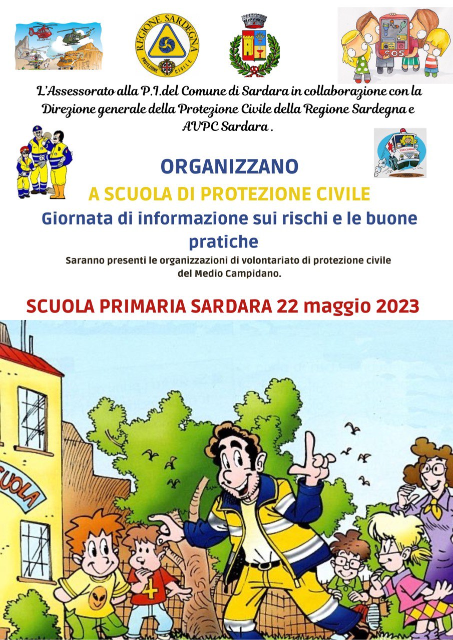 Visualizza la notizia: l'Assessorato alla Pubblica Istruzione organizza "A Scuola di Protezione Civile-giornata di informazione sui rischi e le buone pratiche"