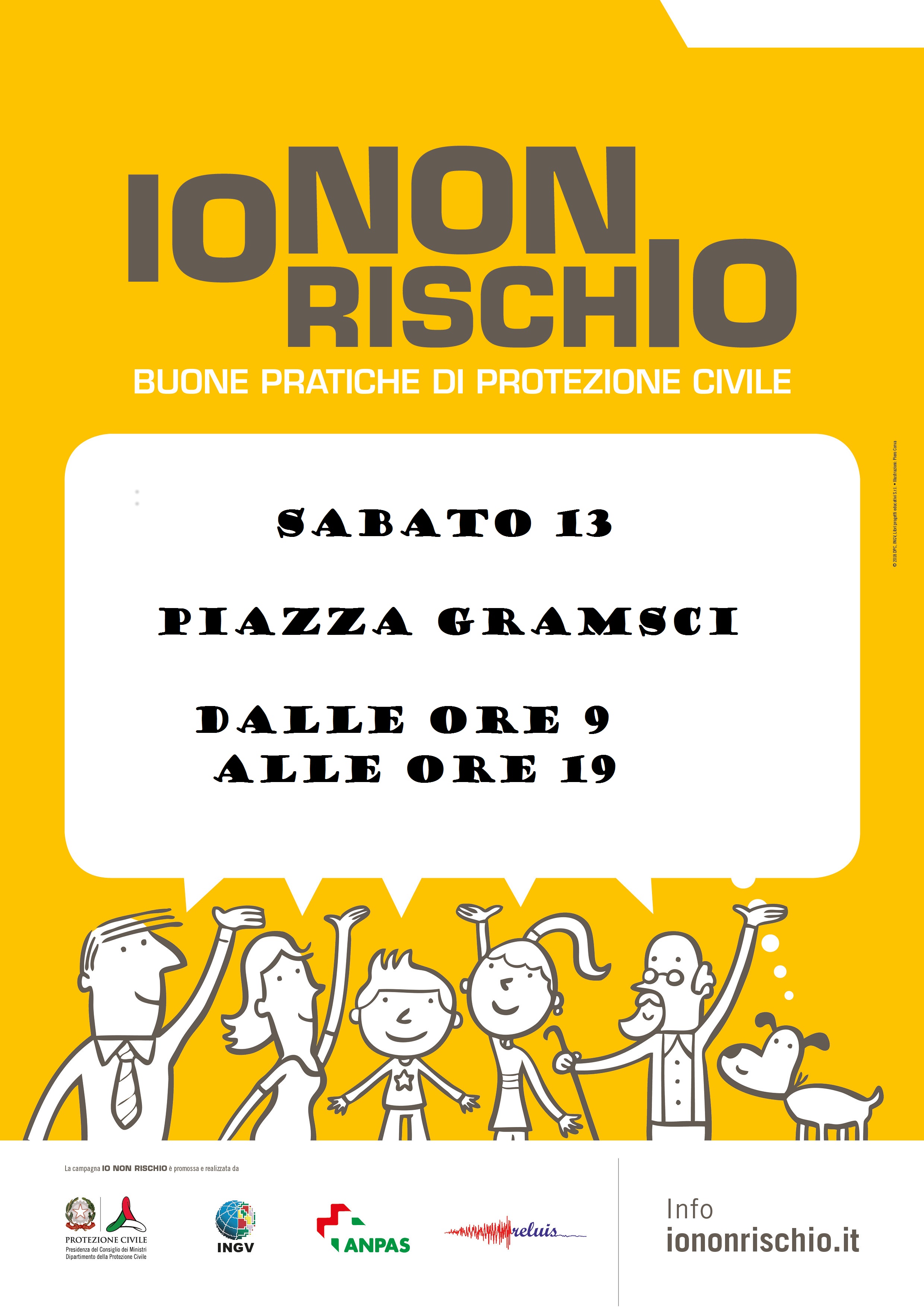 Visualizza la notizia: IO NON RISCHIO - Buone pratiche di Protezione Civile
