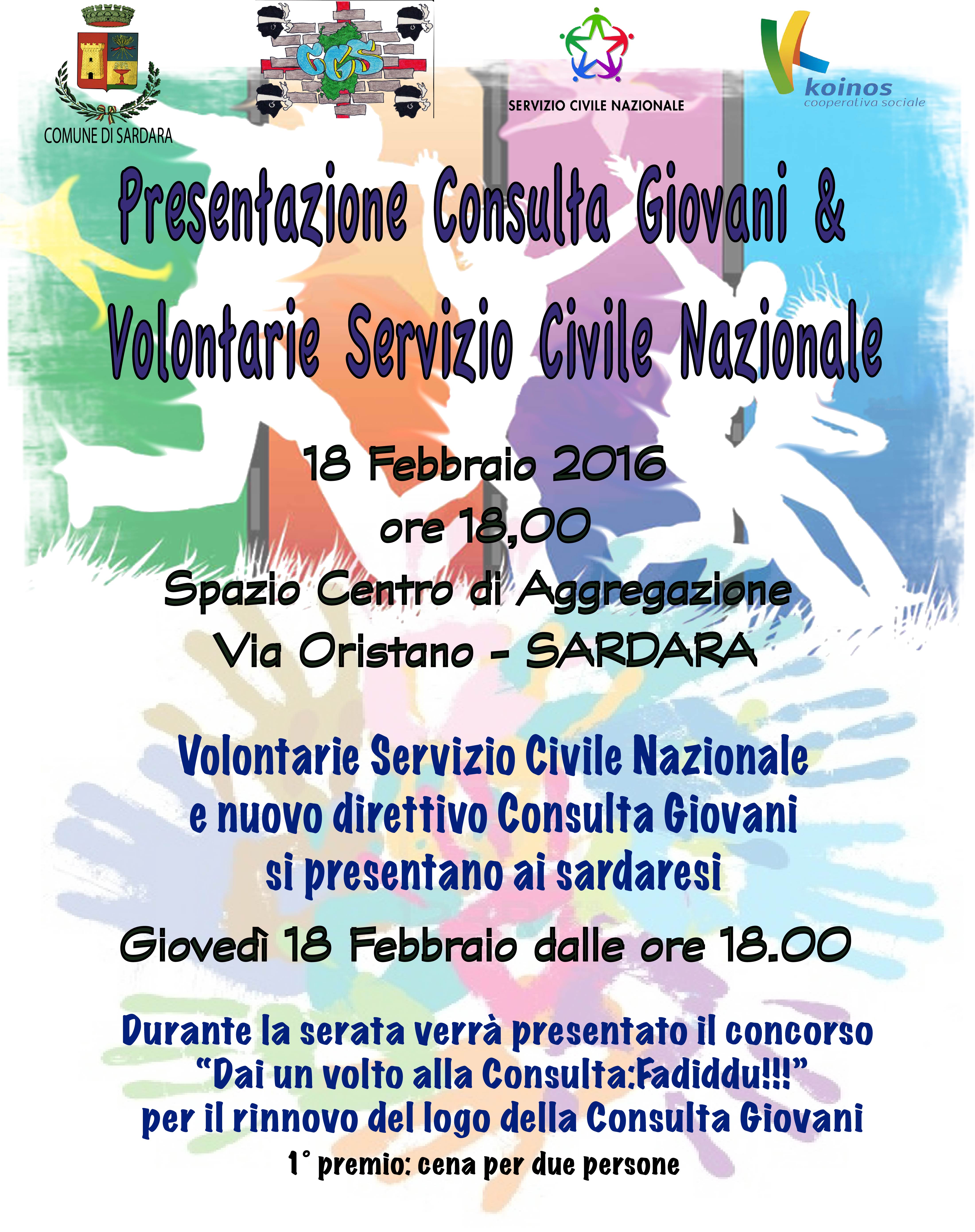 Visualizza la notizia: Presentazione Consulta Giovani & Volontarie Servizio Civile Nazionale