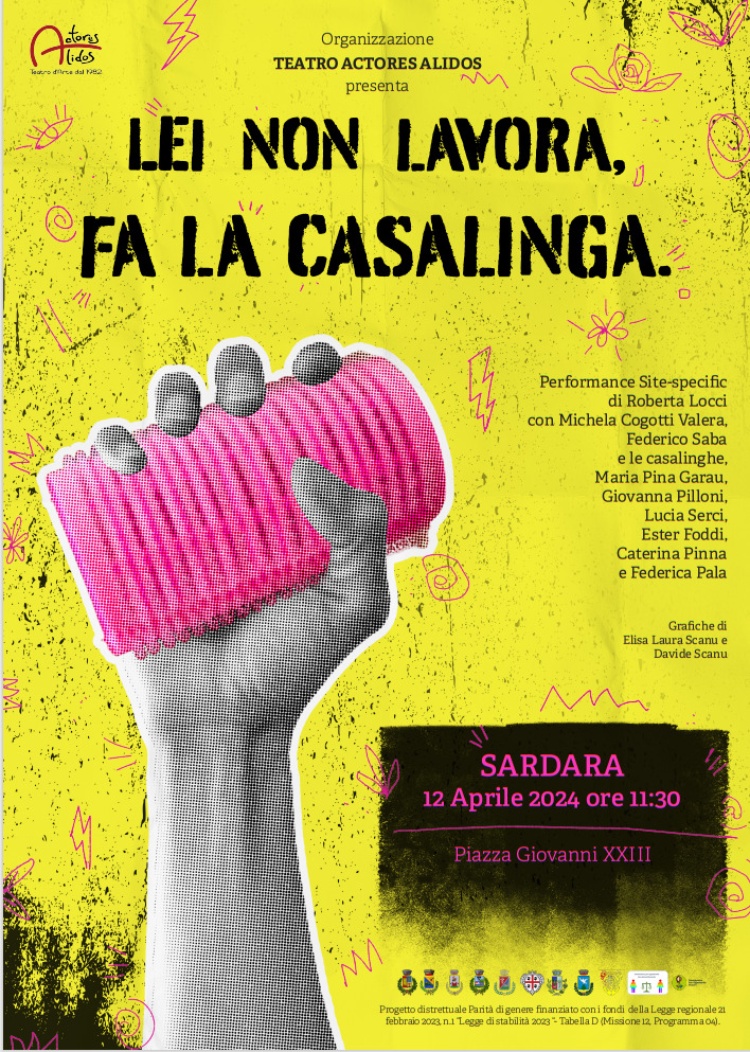 Lei non lavora, fa la casalinga