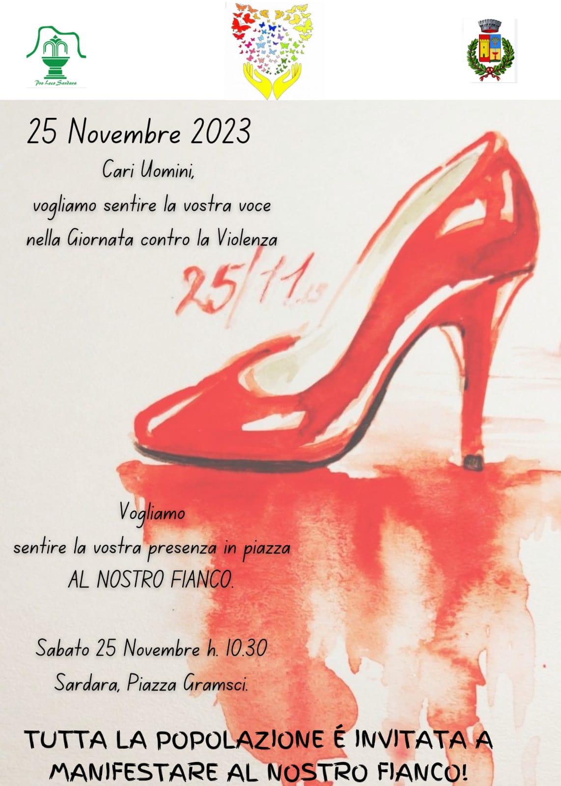 Visualizza la notizia: Sabato 25 Novembre -Piazza Gramsci ore 10:30 Visualizza la notizia: Sabato 25 Novembre -Piazza Gramsci ore 10:30