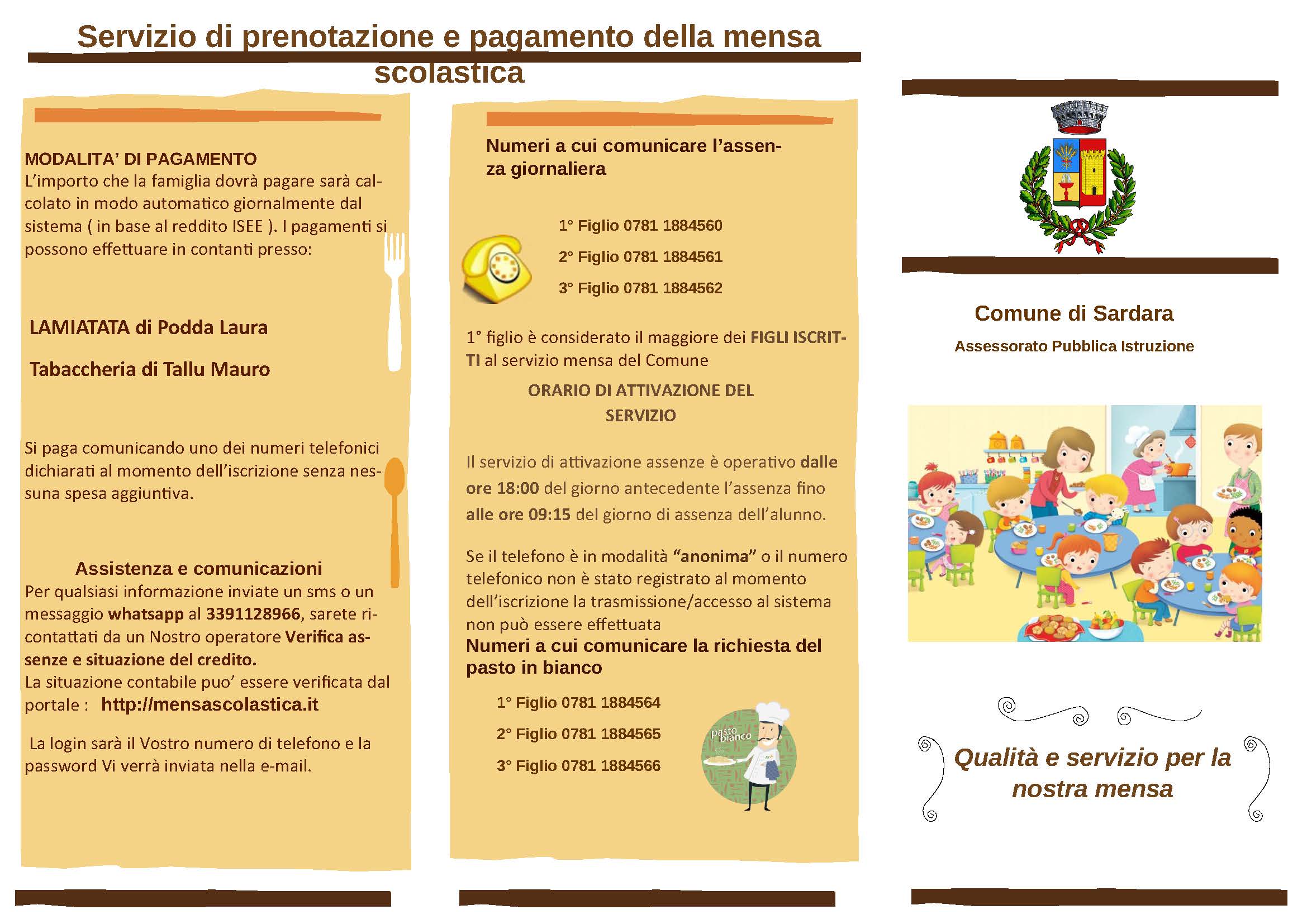 Visualizza la notizia: Servizio mensa scolastica 2018/2019