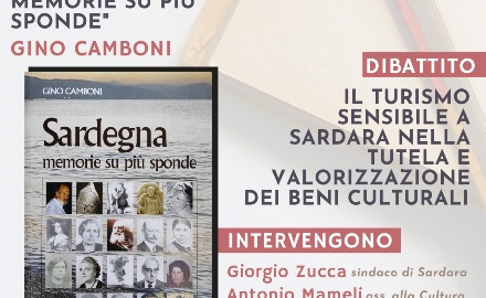 Visualizza la notizia: Presentazione libro di Gino Camboni "Sardegna-memorie su più sponde"
