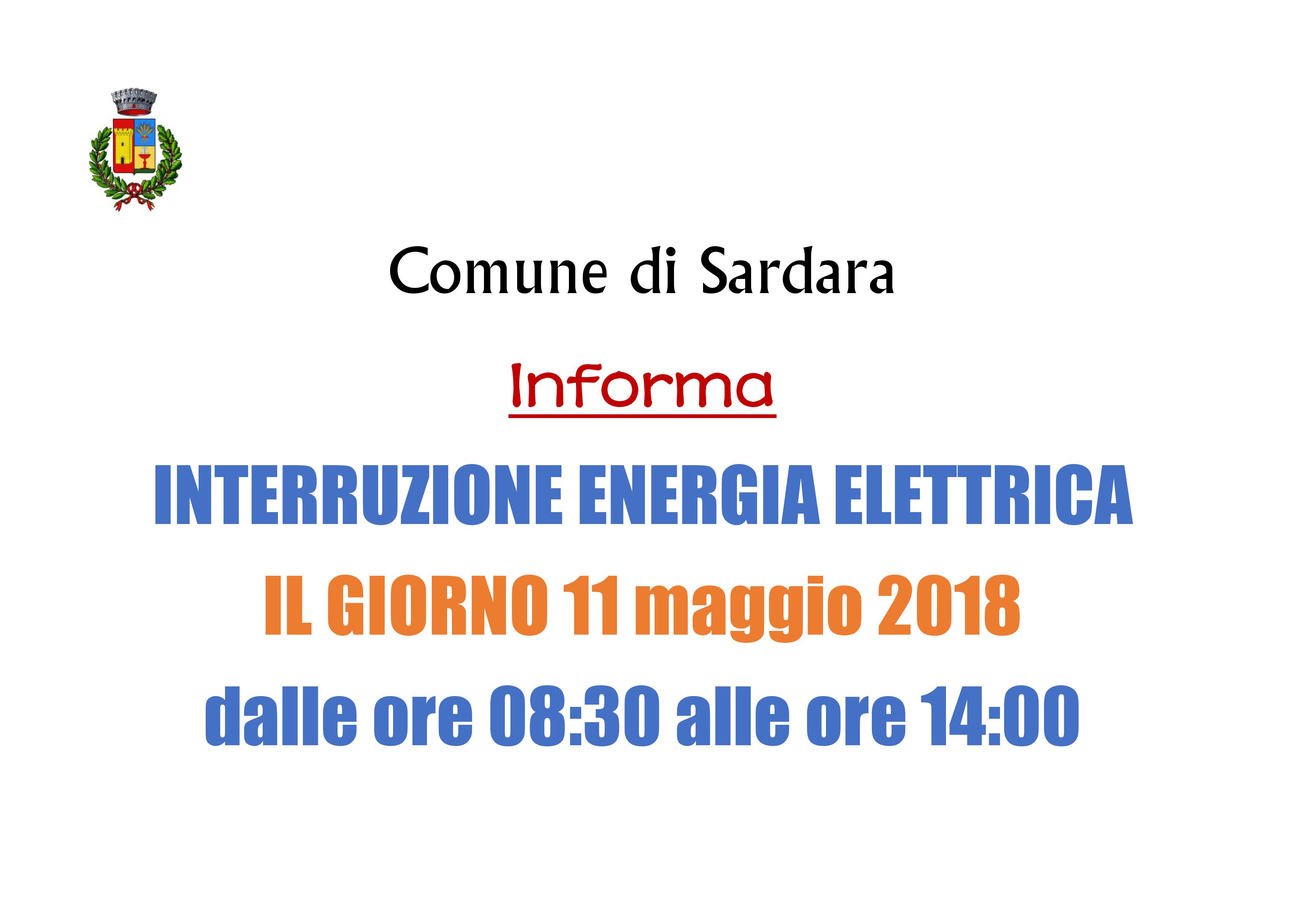 Visualizza la notizia: Interruzione energia elettrica