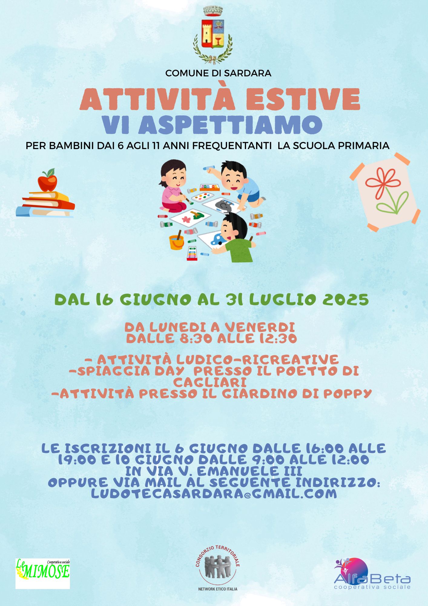 Visualizza la notizia: Attività estive vi aspettiamo - LUDOTECA Visualizza la notizia: Attività estive vi aspettiamo - LUDOTECA