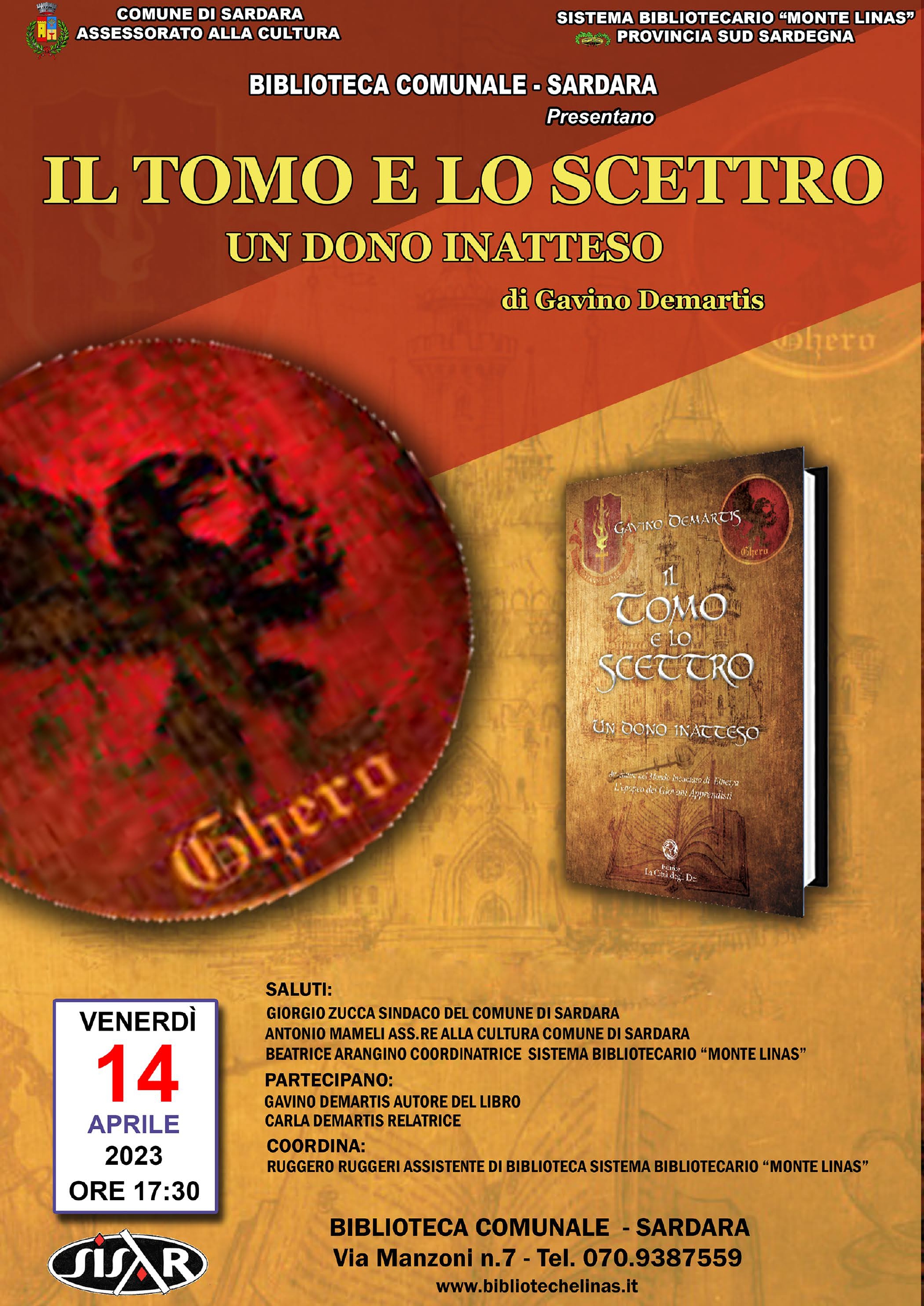 Visualizza la notizia: Il Tomo e lo Scettro - Venerdì 14 aprile 2023 ore 17:30 - Sarete trasportati in un mondo fantasy in cui la stessa magia è vita